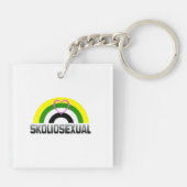 Skolioseksuele trots sleutelhanger (Achterkant)
