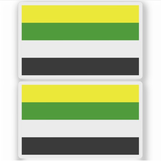Skolioseksuele trots sticker (Voorkant)