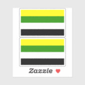 Skolioseksuele trots sticker (Vel)