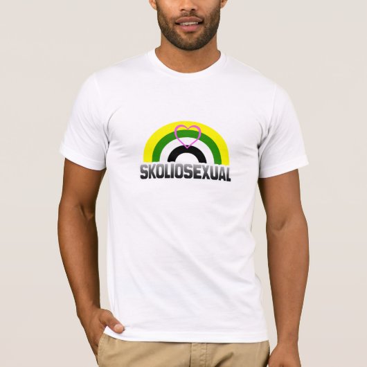 Skolioseksuele trots t-shirt (Voorkant)