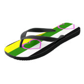 Skolioseksuele trots teenslippers (Schuin)