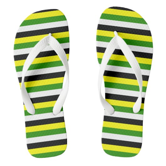 Skolioseksuele trots teenslippers (Voetbed)