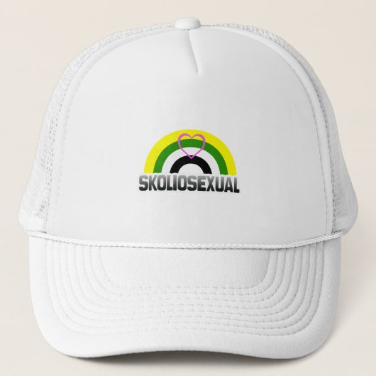Skolioseksuele trots trucker pet (Voorkant)