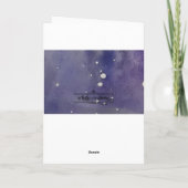 Skoll en Hati Blank Wenskaart Kaart (Achterkant)