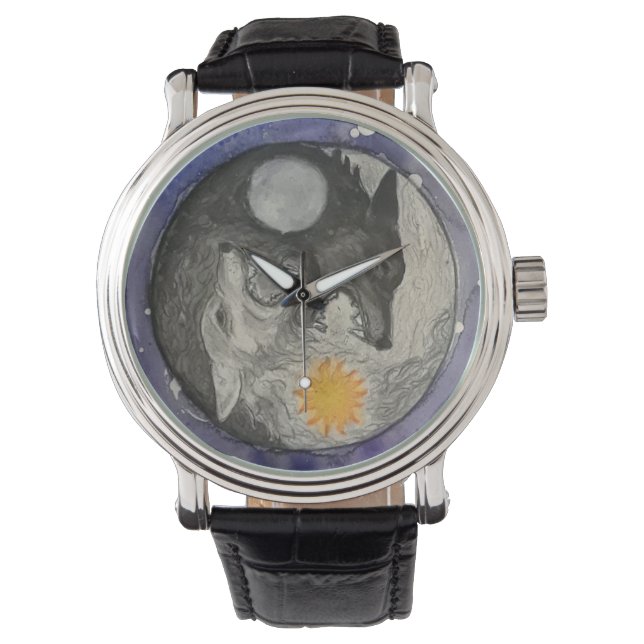 Skoll en Hati Watch Horloge (Voorkant)