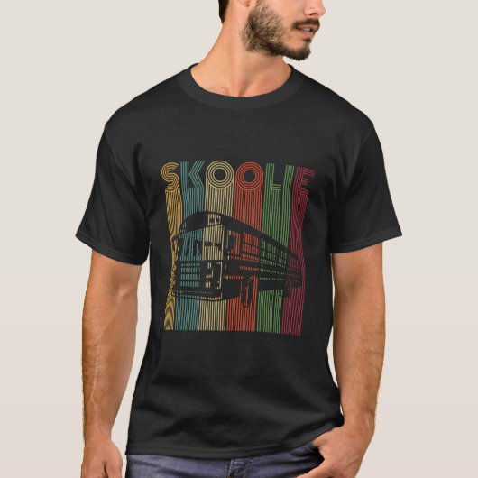 Skoolie For A Schoolie Driver T-shirt (Voorkant)
