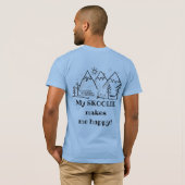 Skoolie Happy 1 T-shirt (Achterkant volledig)