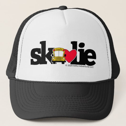Skoolie-tekst Trucker Pet (Voorkant)