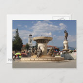 Skopje Briefkaart (Voorkant / Achterkant)