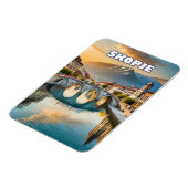 Skopje, het bloeiende hart van Noord-Macedonië Magneet (Linkerzijde)