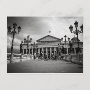 Skopje, Macedonië Briefkaart