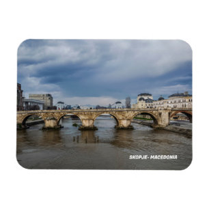 Skopje-Macedonië Magnet Magneet
