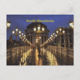 Skopje, Noord-Macedonië Briefkaart