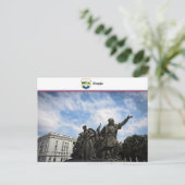 Skopje - Noord-Macedonië Briefkaart (Staand voorkant)