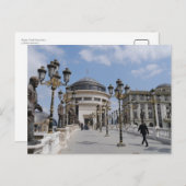 Skopje, Noord-Macedonië Briefkaart (Voorkant / Achterkant)
