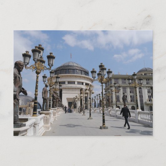 Skopje, Noord-Macedonië Briefkaart (Voorkant)