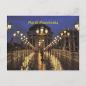 Skopje, Noord-Macedonië Briefkaart (Voorkant)