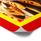 Skopje, Noord-Macedonië Old Bazaar Poster (Hoek)