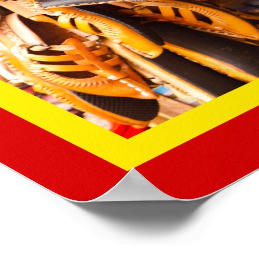 Skopje, Noord-Macedonië Old Bazaar Poster (Hoek)