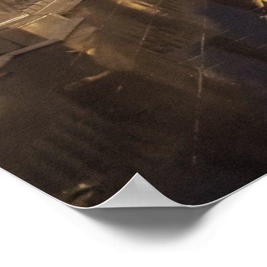 Skopje, Noord-Macedonië Poster (Hoek)