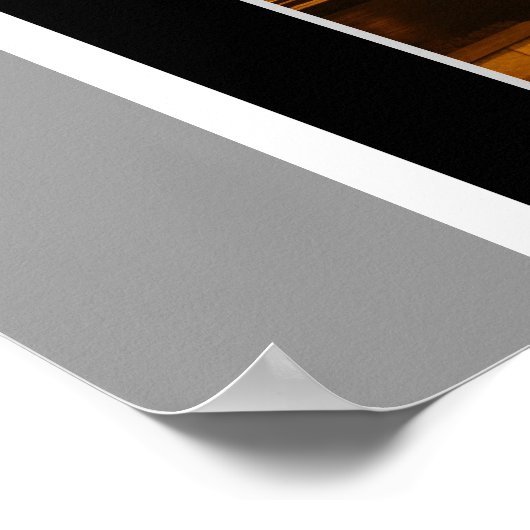 Skopje 's nachts poster (Hoek)