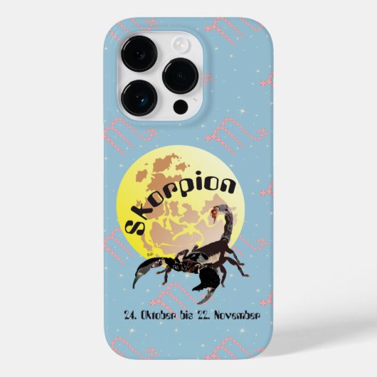 Skorpion 24. Okt. - 22. Nov. Apple iPhone Hülle Case-Mate iPhone Case (Achterkant)