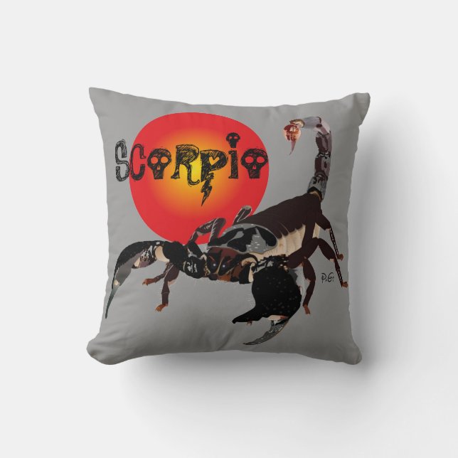 Skorpion Kissen Kussen (Voorkant)