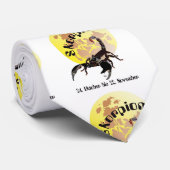 Skorpion Krawatte Stropdas (Opgerold)