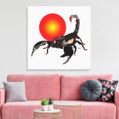 Skorpion Leinwand Canvas Afdruk (Insitu (Woonkamer))