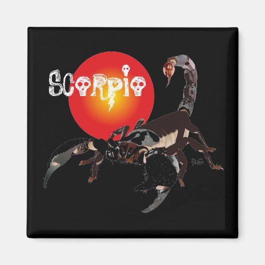 Skorpion Magnet (Voorkant)