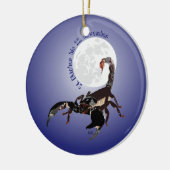 Skorpion - Sternzeichen Ornament (Links)