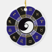 Skorpion - Sternzeichen Ornament (Achterkant)