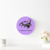 Skorpion - Sternzeichen Uhr Ronde Klok (Huis)