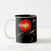 Skorpion  Tasse Tweekleurige Koffiemok (Links)
