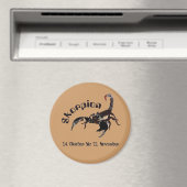 Skorpion - Tierkreiszeichen Magnet (Insitu (Vaatwasser))