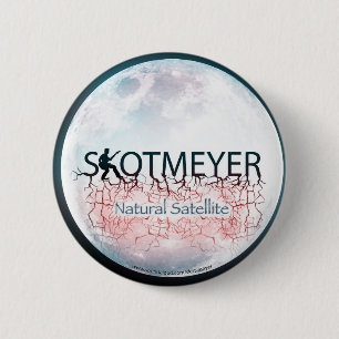 Skot meyer maankunst van Karen Kreature Pin Ronde Button 5,7 Cm