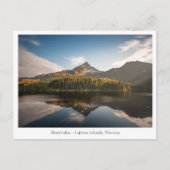 Skottinden Lofoten-eilanden Briefkaart (Voorkant)