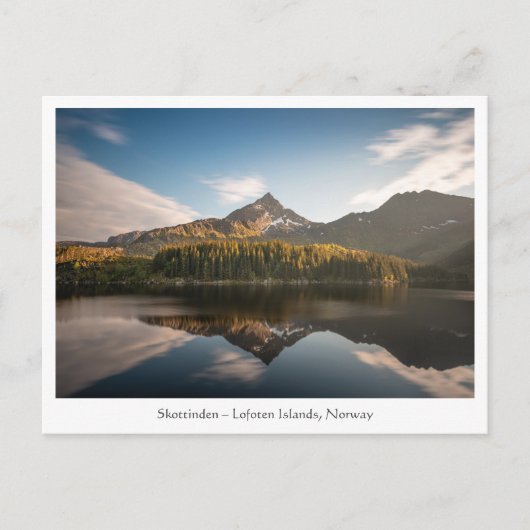 Skottinden Lofoten-eilanden Briefkaart (Voorkant)