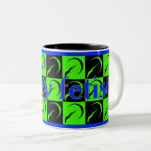 skozey fetisch checkerboard mok (Voorkant rechts)