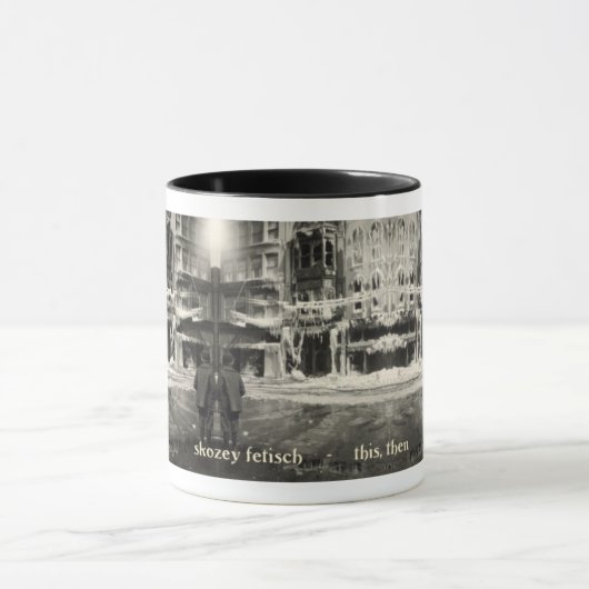 skozey fetisch " dit , dan " in de mok (Midden)