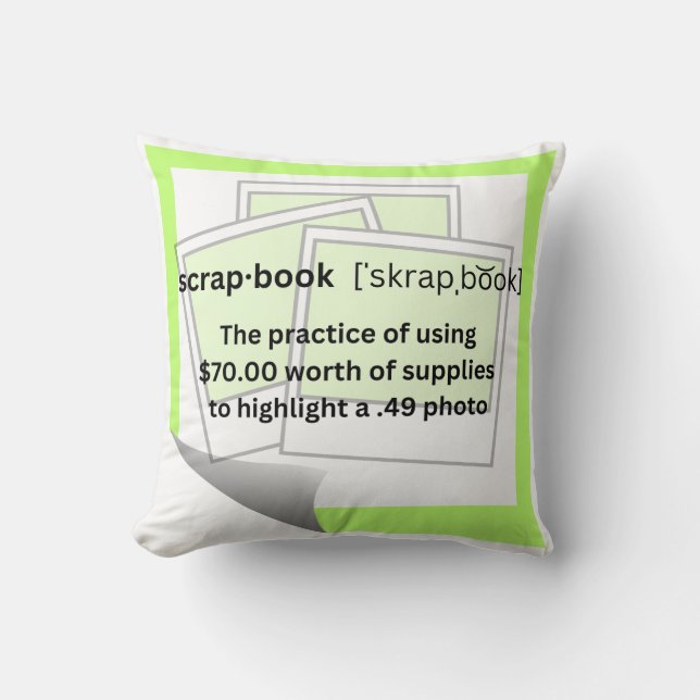 Skrap-book Kussen (Voorkant)