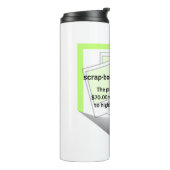 Skrap-book Thermosbeker (Gedraaid links)