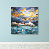 Skreth Canvas Afdruk (Insitu (Houten vloer))