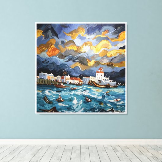 Skreth Canvas Afdruk (Insitu (Houten vloer))