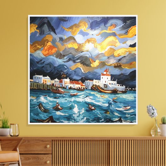 Skreth Canvas Afdruk (Insitu (Woonkamer))