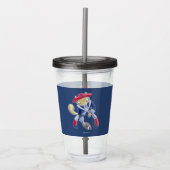 Skribbles: Go Patriots Acryl Drinkbeker (Voorkant)