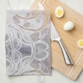 Skribbles: Koffie + dromen Theedoek (Quarter Fold)