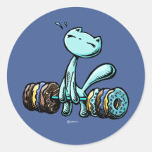 Skribbles: Zwakte voor donuts (blauw)