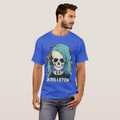 Skrilleton Halloween grappig T-shirt (Voorkant volledig)