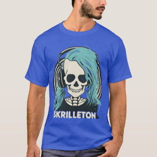 Skrilleton Halloween grappig T-shirt